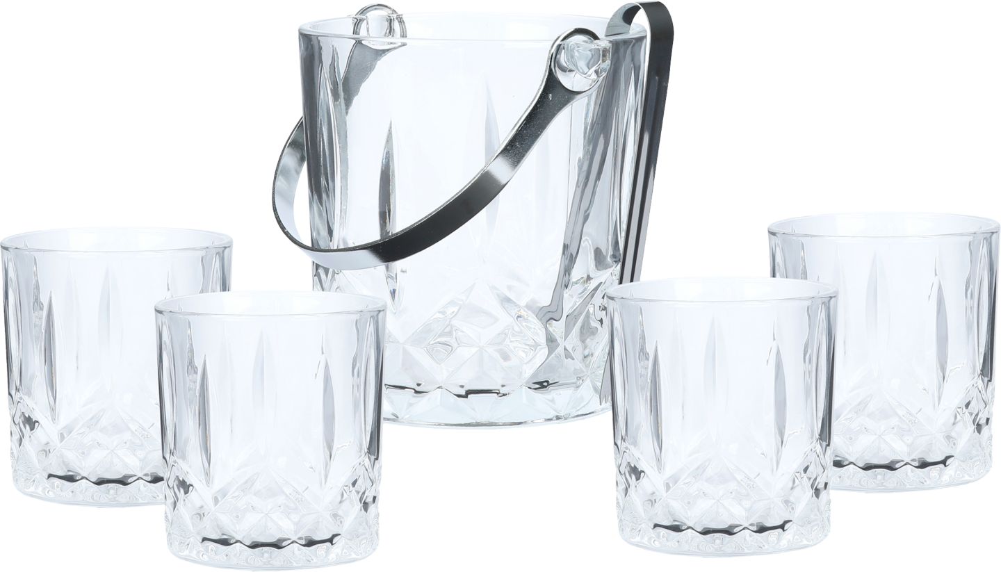 Изображение на JACK Комплект чаши с ледарка
4 бр. х 300 мл - 5 части