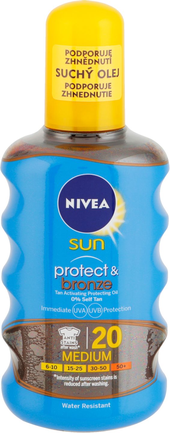 Nivea Olej na opalování