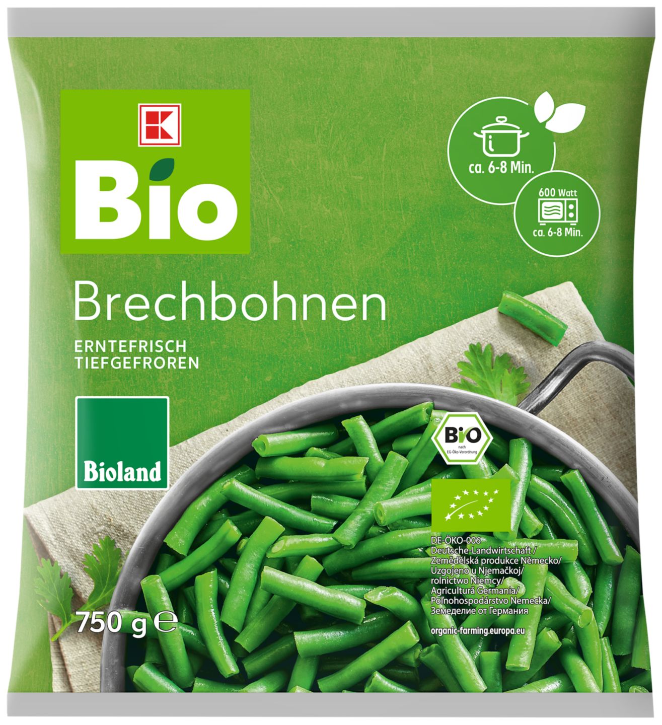 K-BIO Bioland Brechbohnen