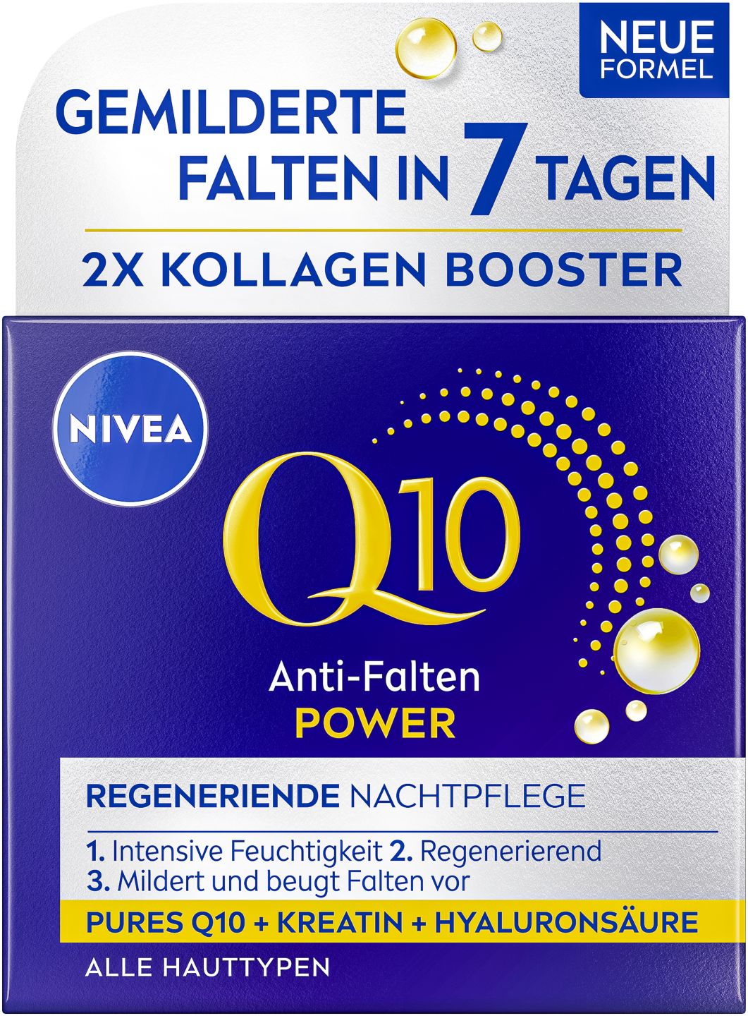 NIVEA Anti-Falten-Creme Q10