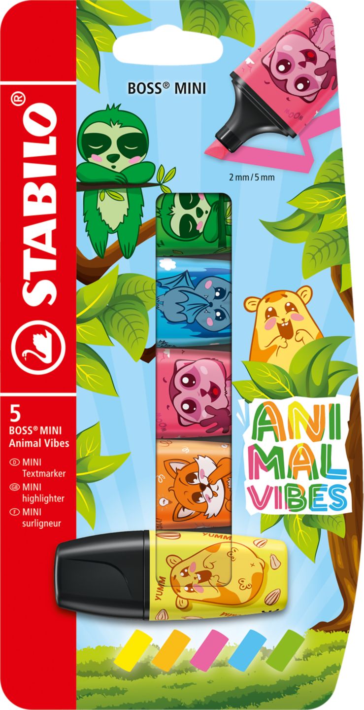 STABILO Textmarker »Boss Animal vibes«