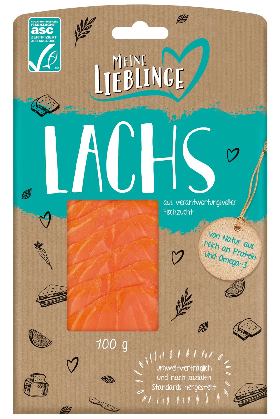 MEINE LIEBLINGE Lachs