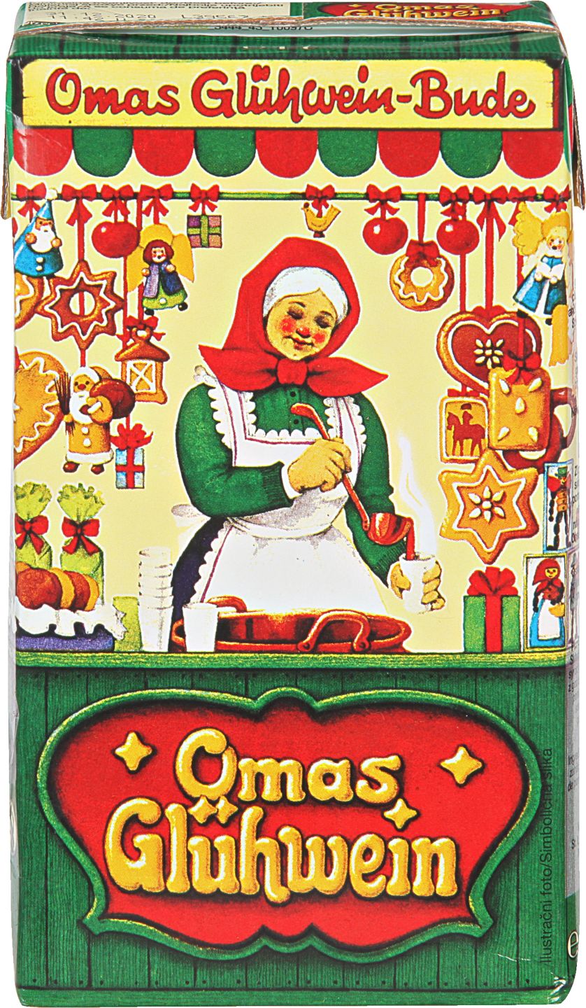 Oma´s Glühwein Vinný nápoj
"svařák"