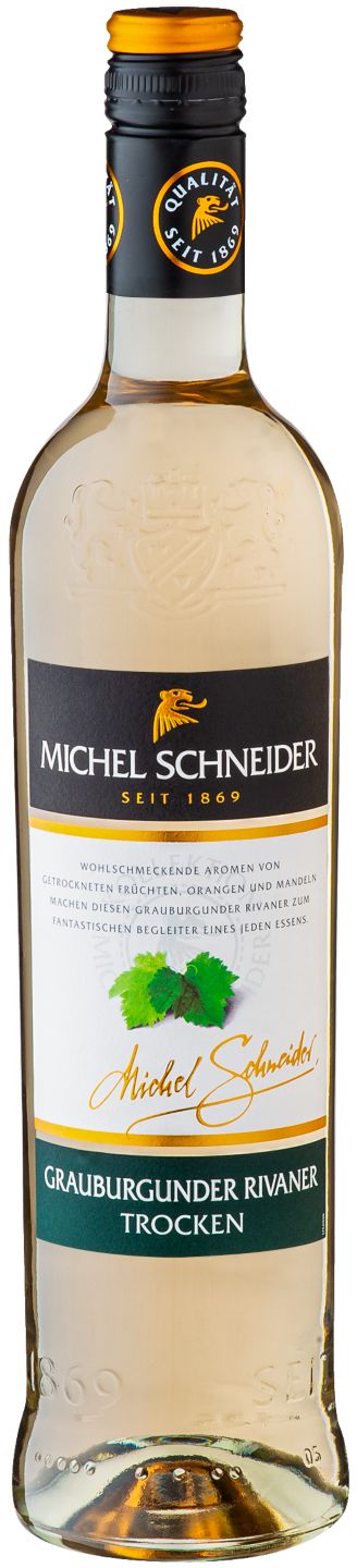 MICHEL SCHNEIDER Grauburgunder-Rivaner, Chardonnay o. Gewürztraminer