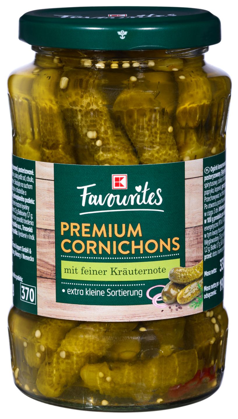 K-Favourites Uhorky
v sladkokysl. náleve