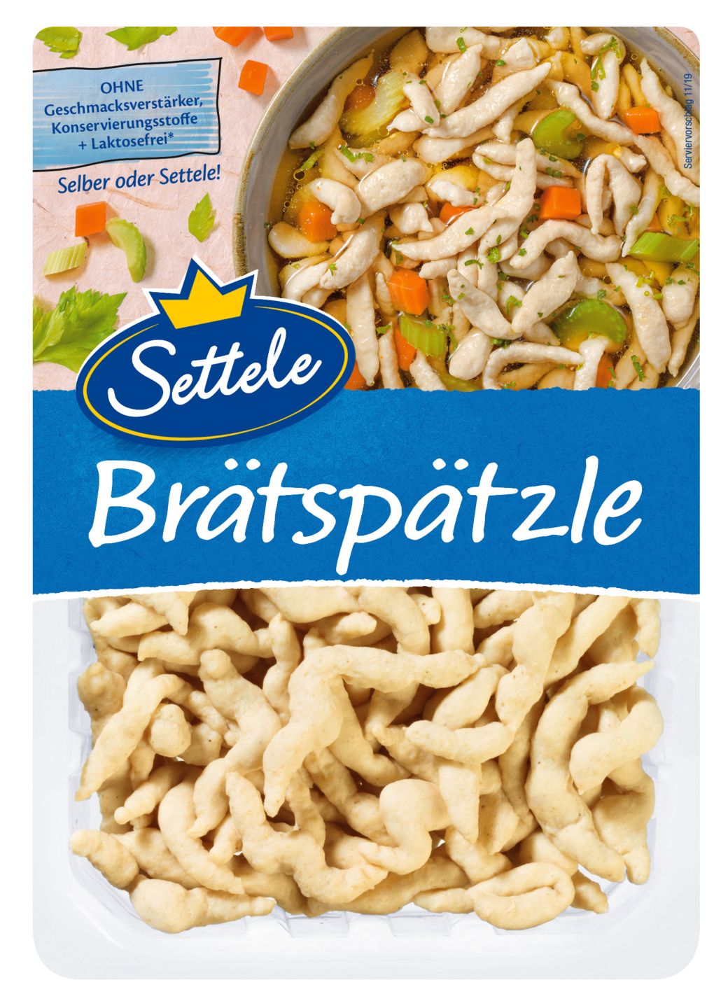 SETTELE Brätspätzle