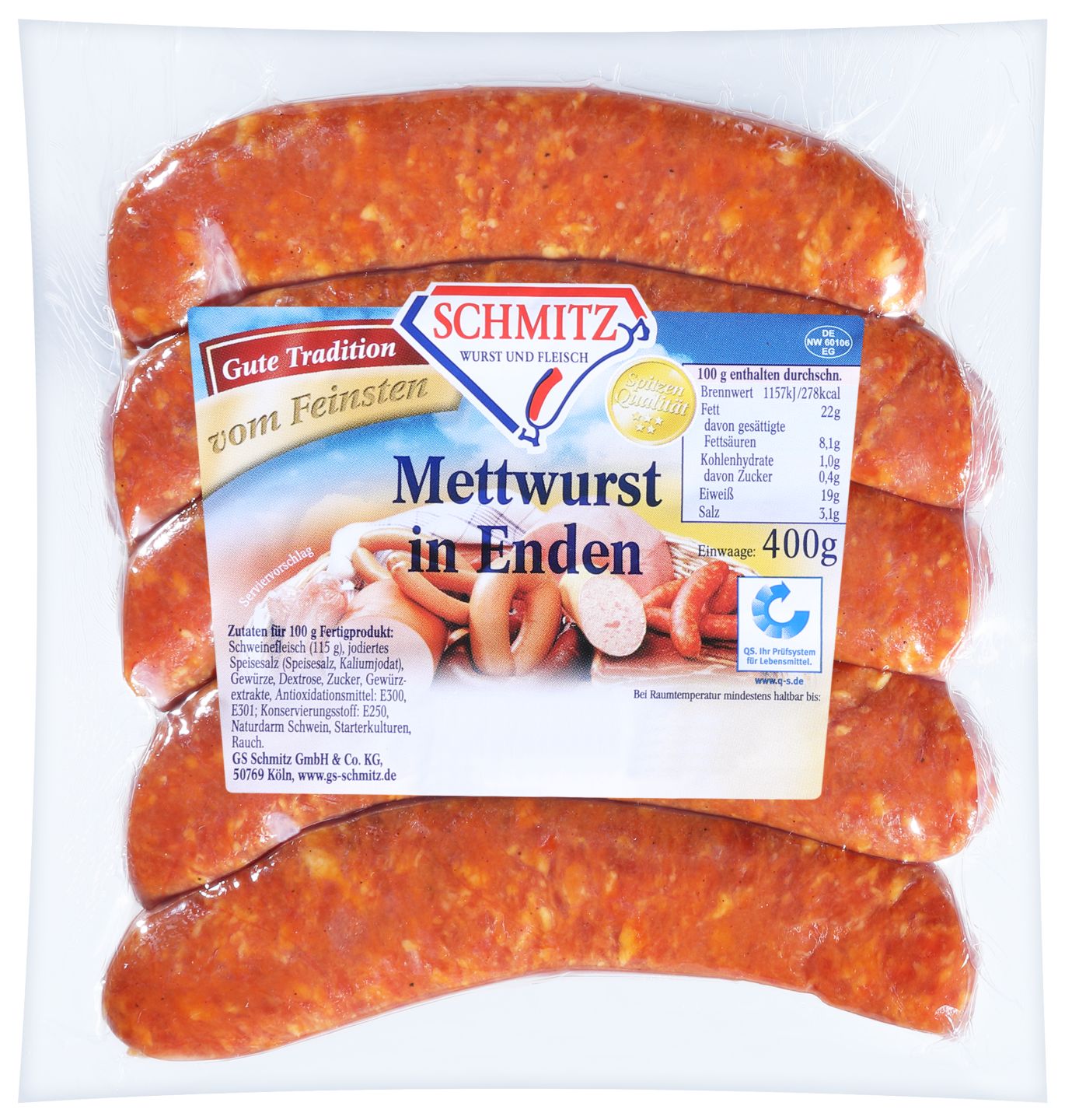 SCHMITZ Mettwurst