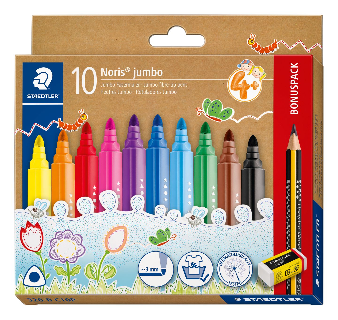 STAEDTLER Jumbo-Fasermaler »Noris Junior«