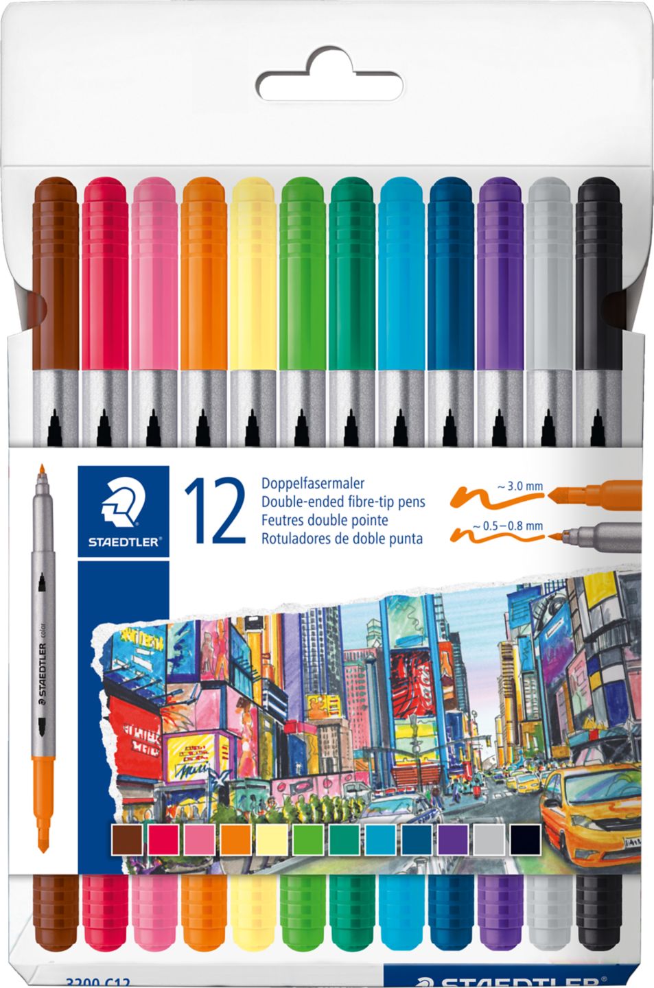 STAEDTLER Dopperfasermaler-Set »Design Journey«