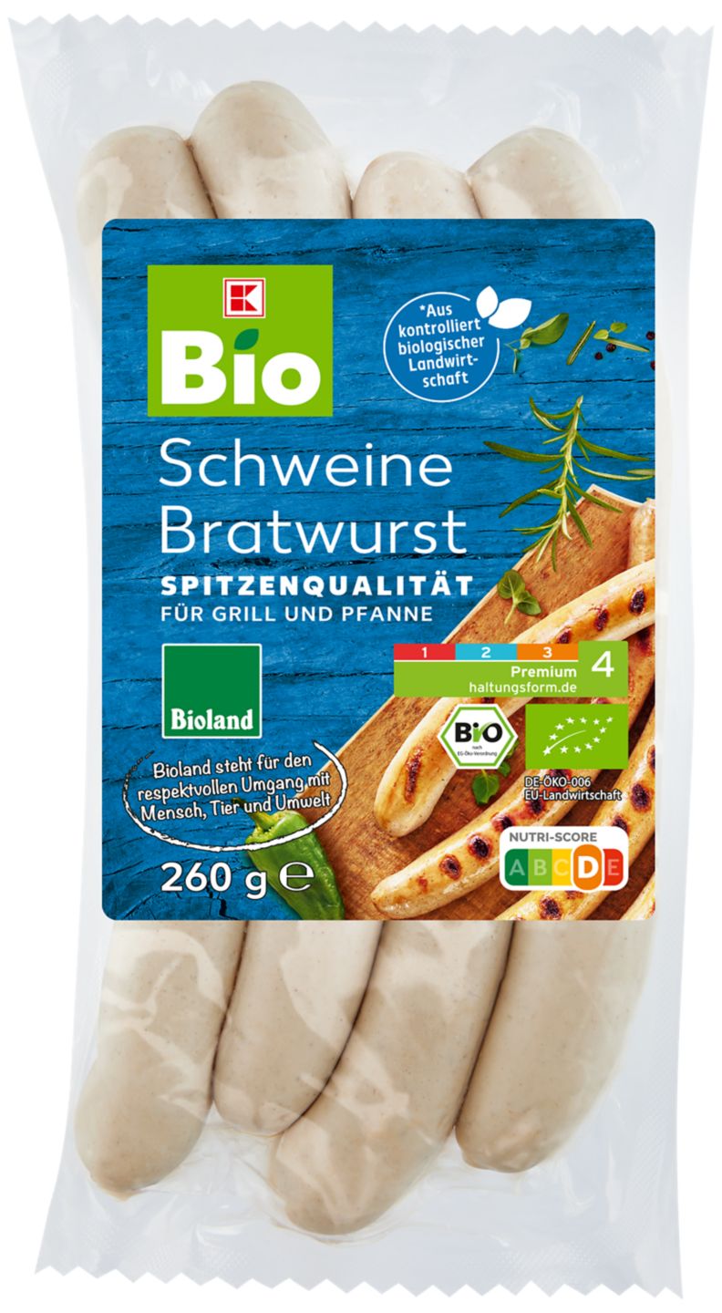 K-BIO Bioland Bratwurst