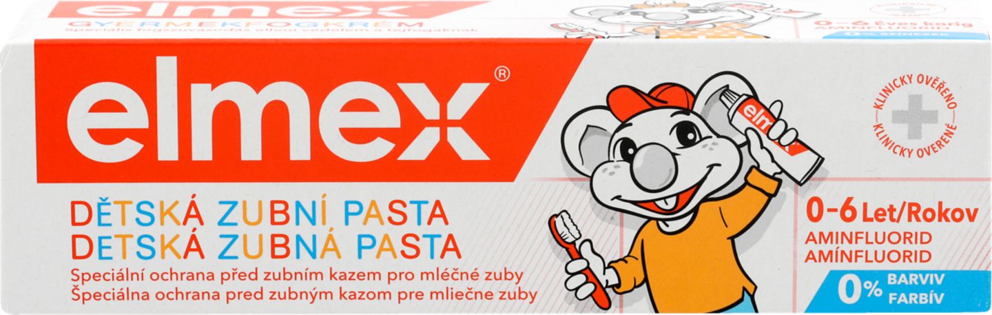 Elmex Zubní pasta
Dětská