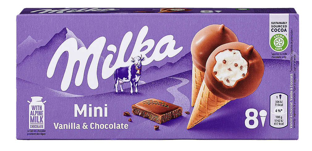 Изображение за продукта MILKA Сладолед различни вкусове