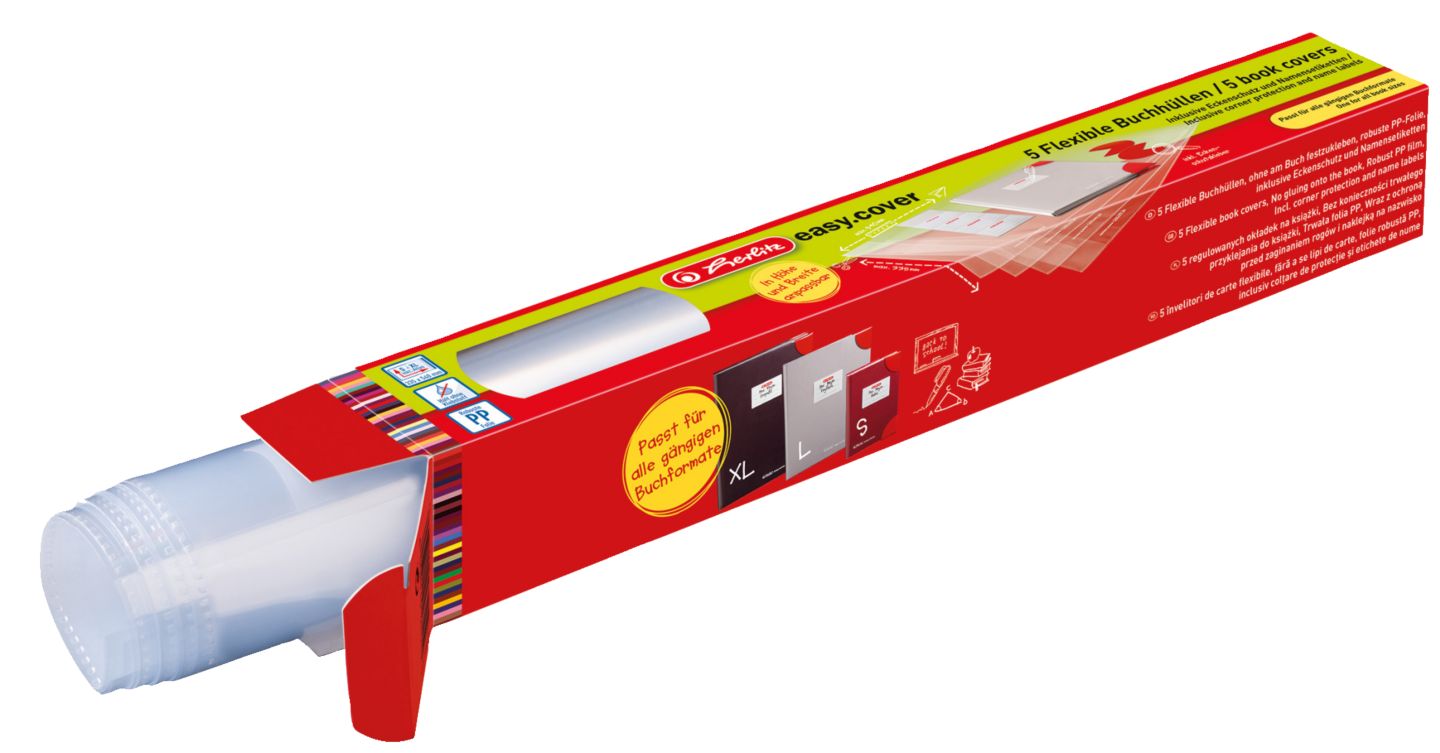 HERLITZ Buchhüllen »easy.cover«
