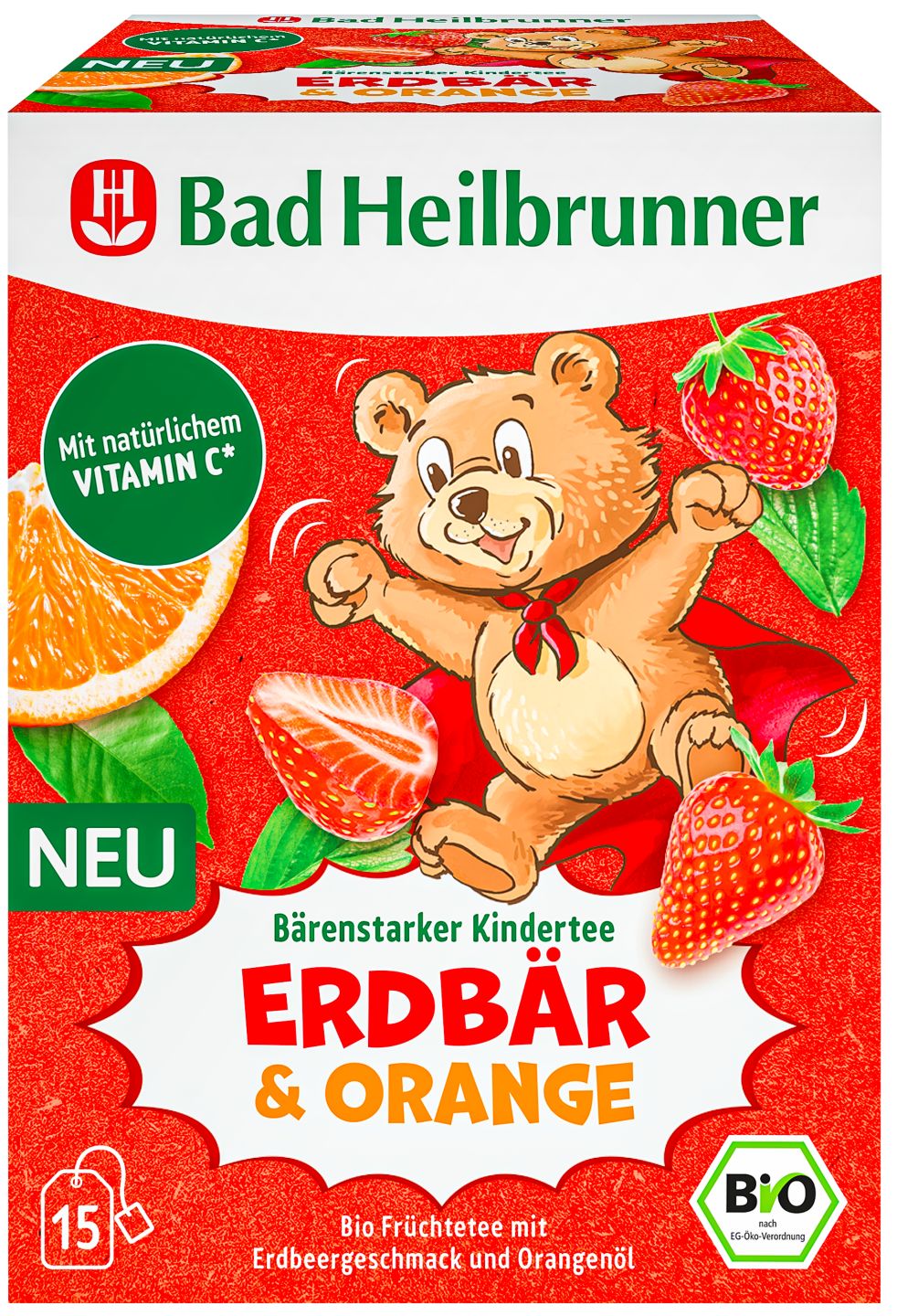 BAD HEILBRUNNER Bärenstarker Bio-Kindertee