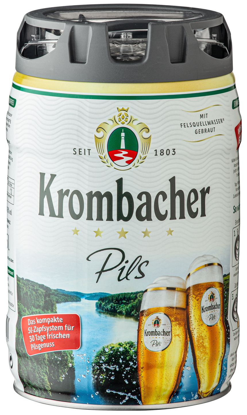 KROMBACHER Pils oder Radler auch alkoholfrei