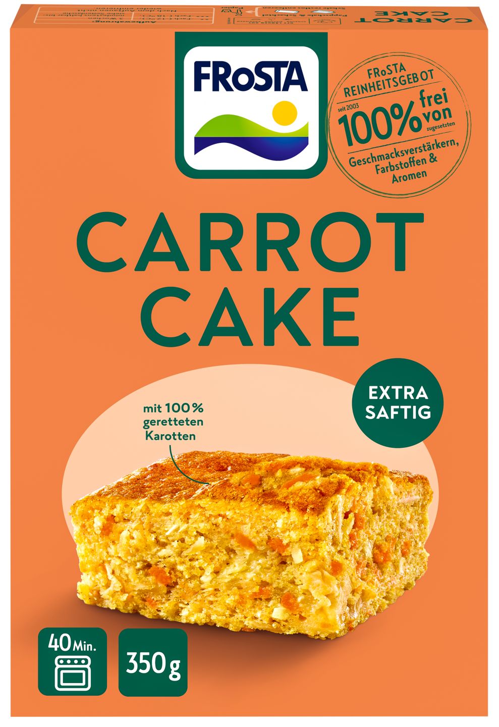 FROSTA Carrot Cake