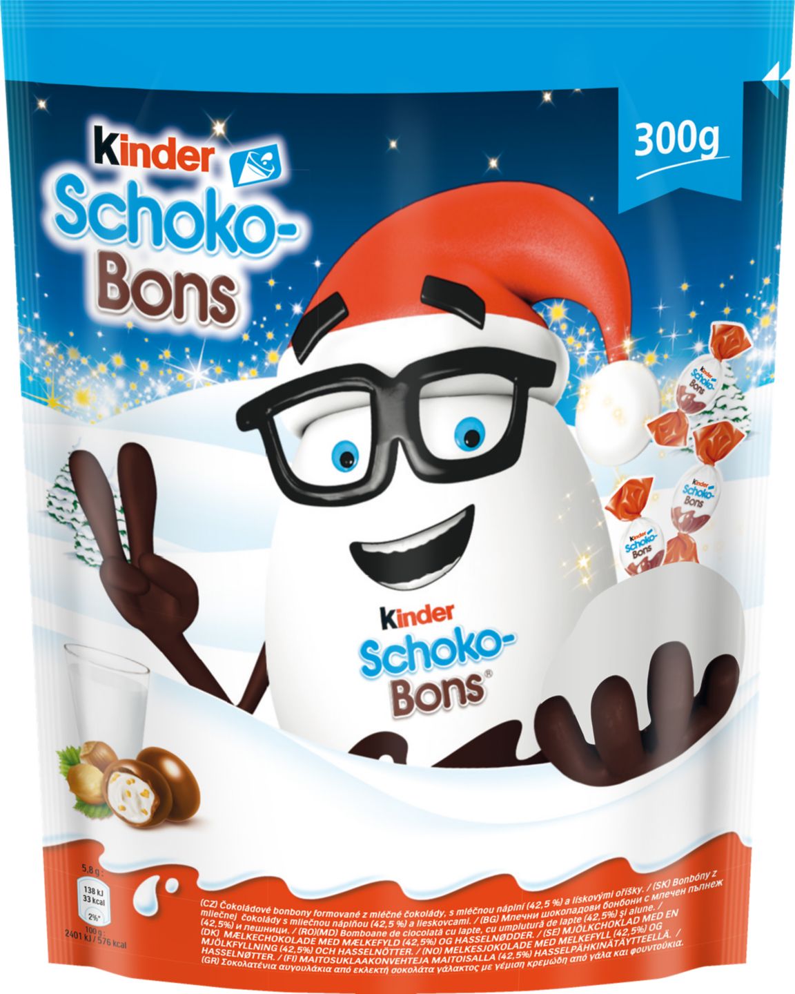 Kinder Schokobons Čokoládové bonbóny