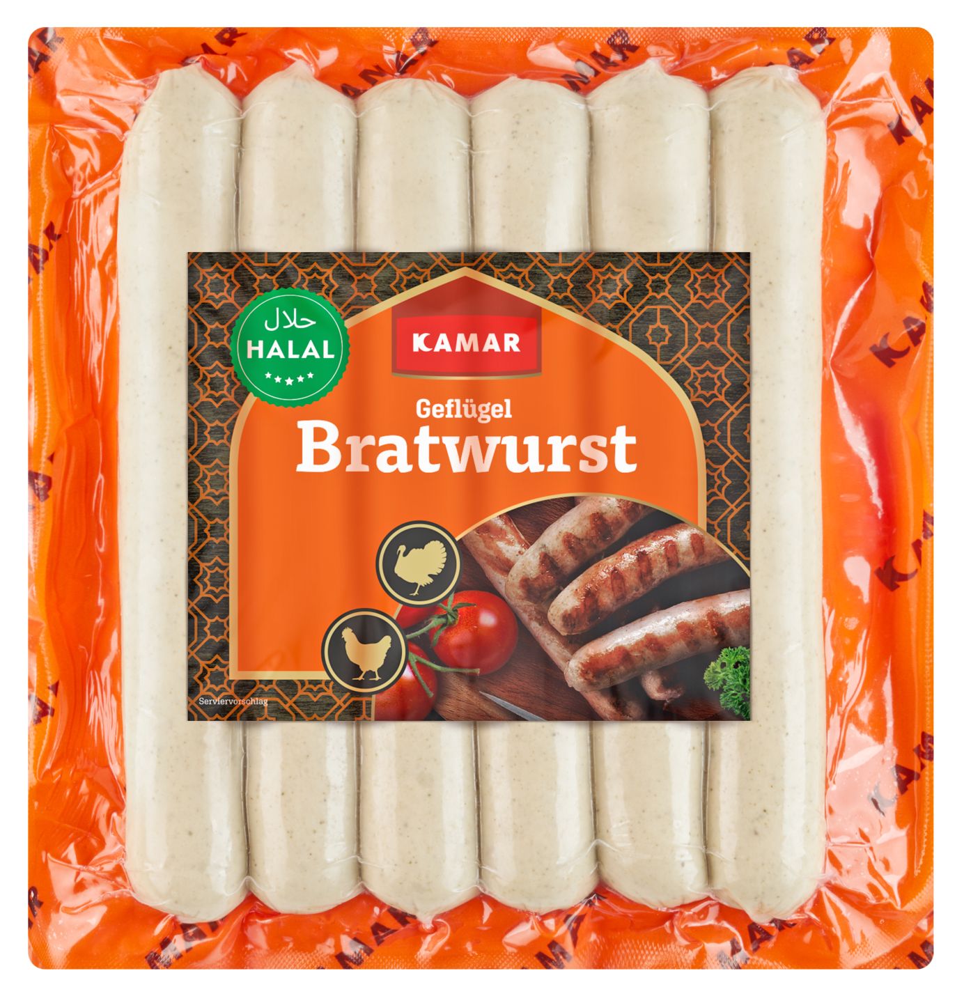 KAMAR Geflügelbratwurst