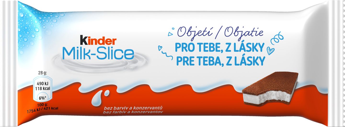 Kinder Mliečny rez Piškótové rezy