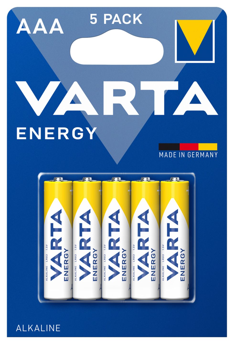 VARTA Alkalické baterie AAA
5 kusů v balení