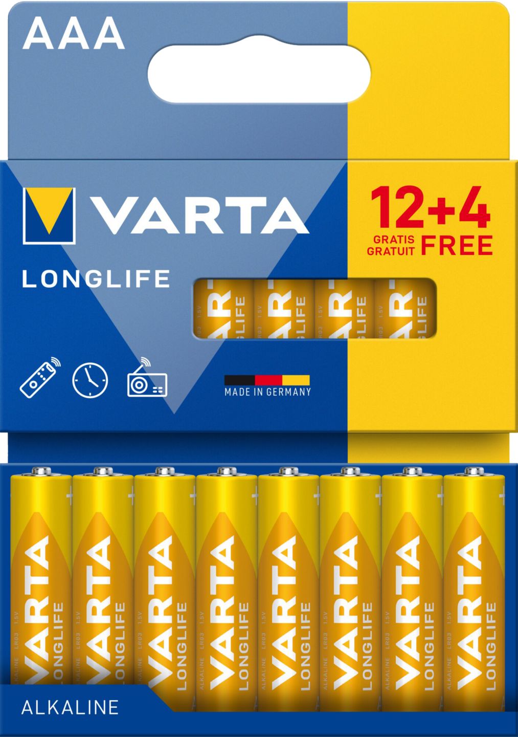 varta Batérie Longlife AAA