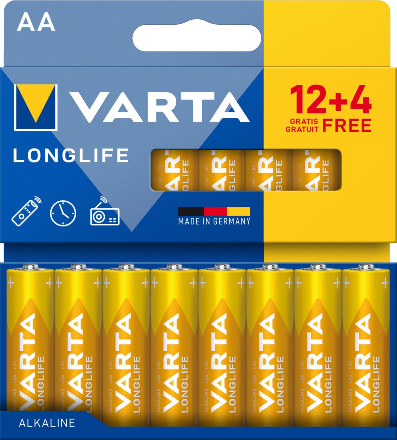 varta Batérie Longlife AA