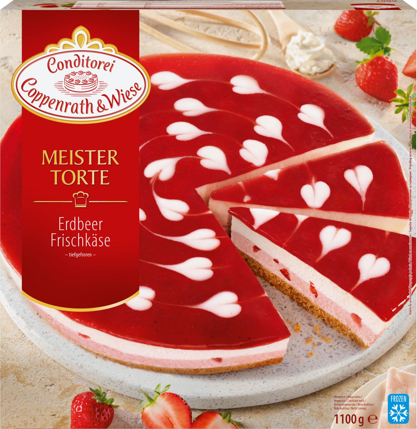 Coppenrath & Wiese Cheesecake jahodový