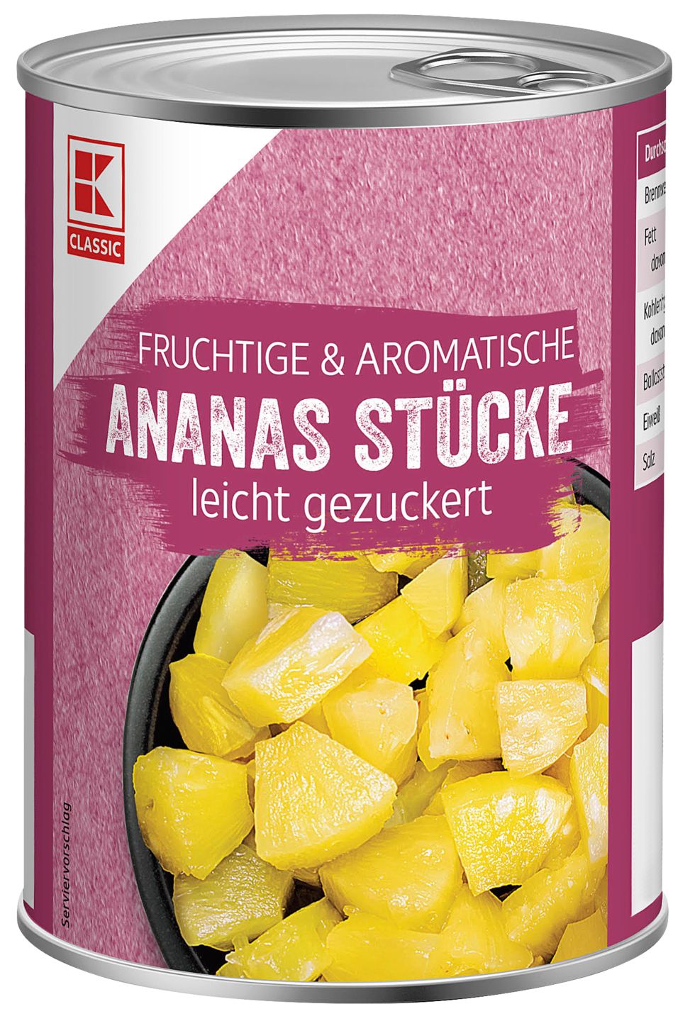 K-CLASSIC Ananas in Stücken