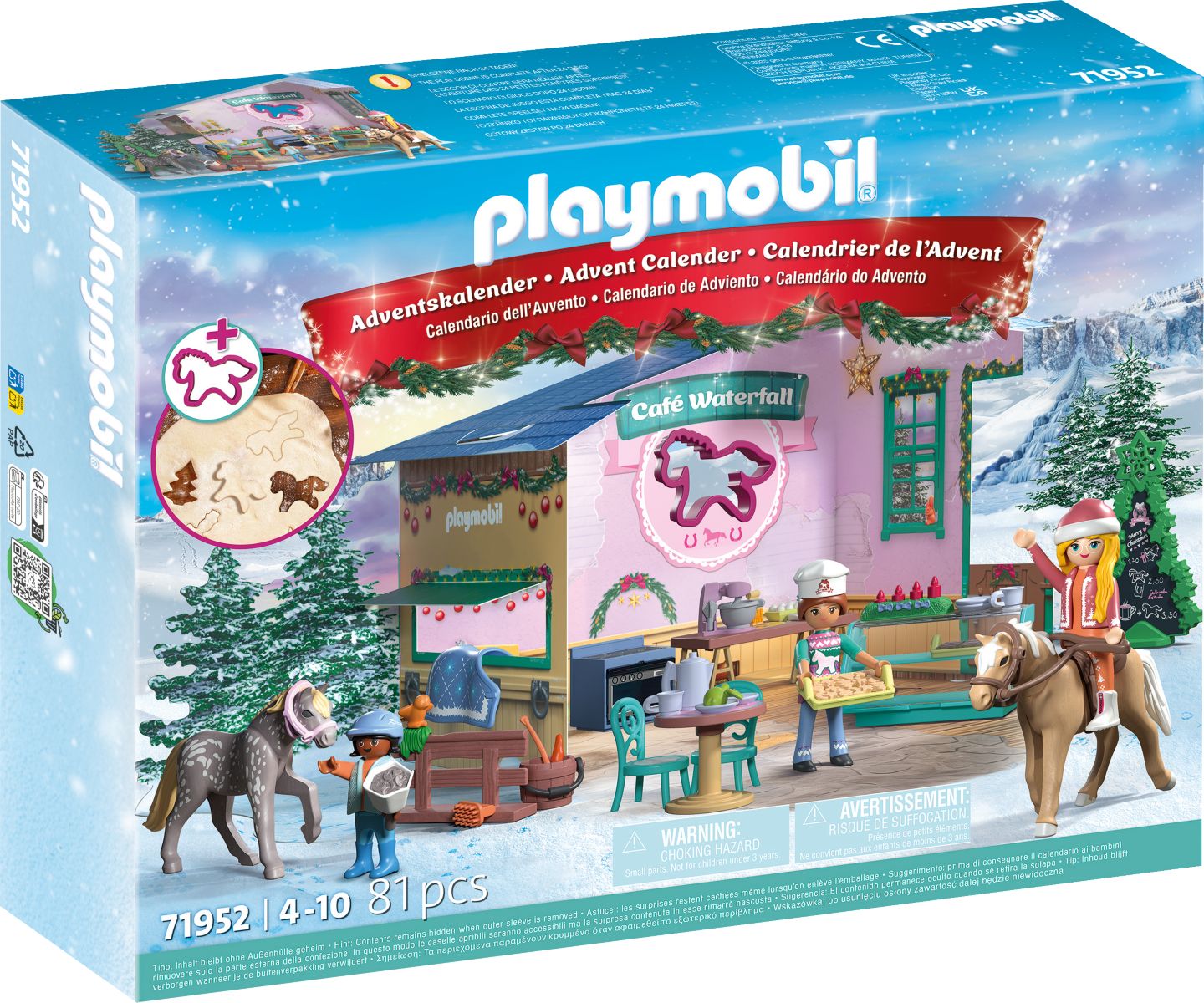 PLAYMOBIL Adventskalender »Weihnachtsbacken«