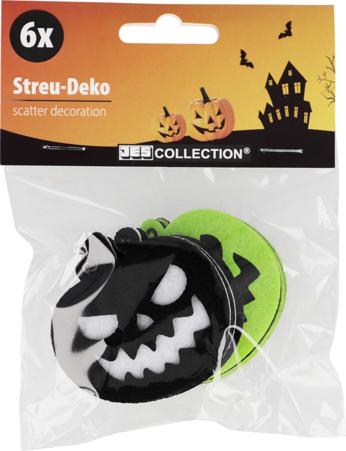 Halloweenská sada dekorací
6 ks