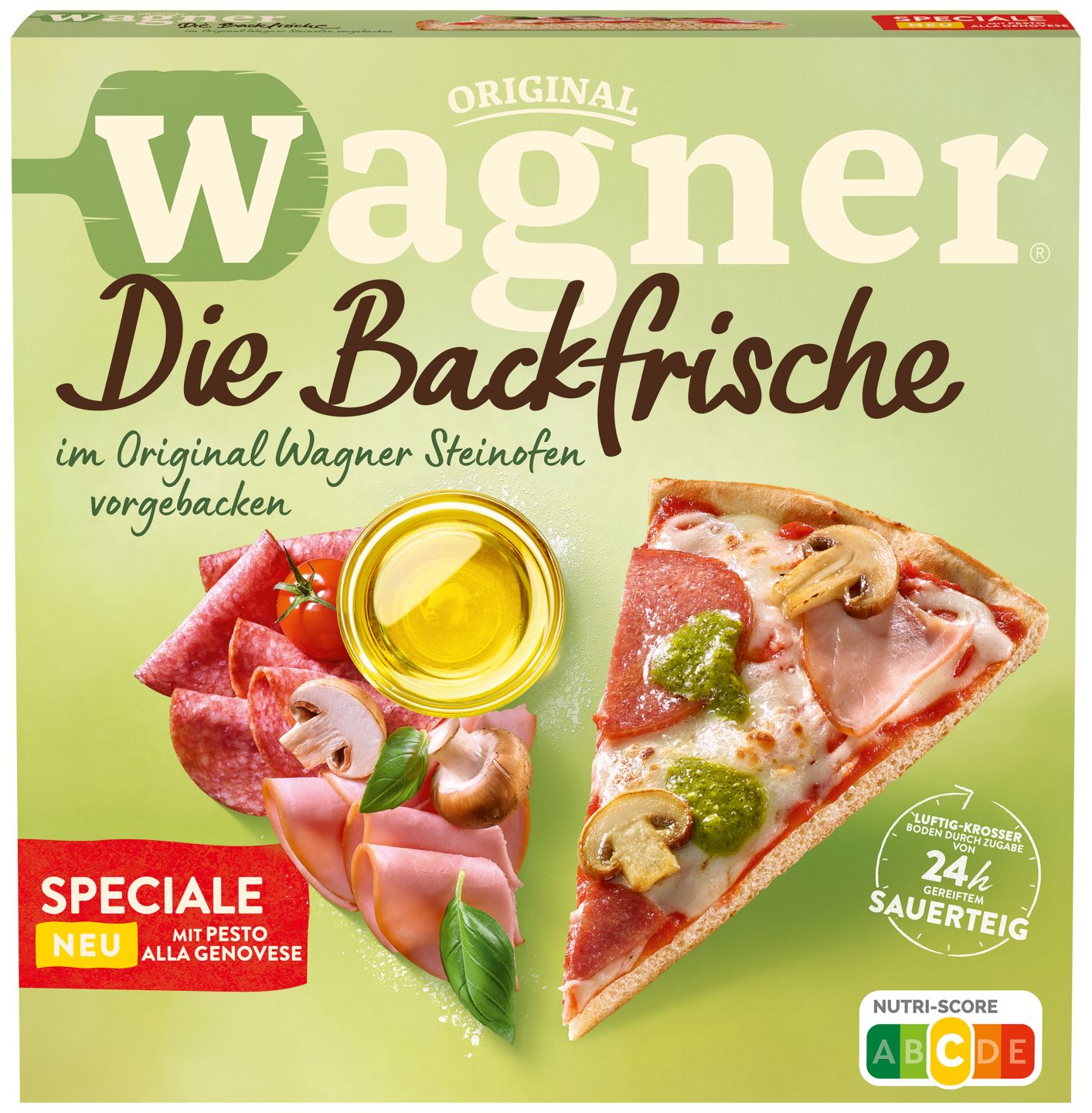 ORIGINAL WAGNER Die Backfrische oder Big City Pizza