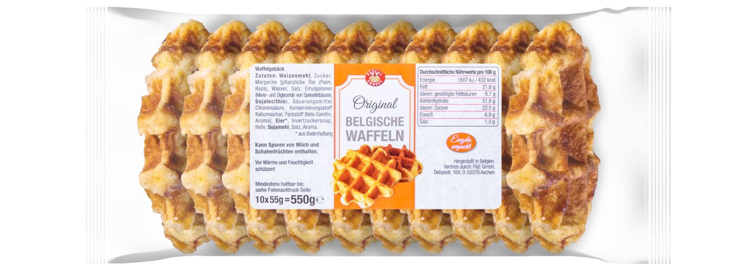 PASCAL & ERNEST Belgische Waffeln