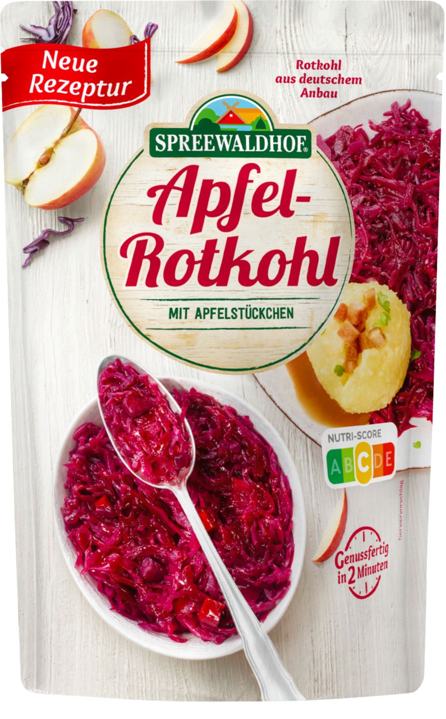 SPREEWALDHOF Apfel-Rotkohl