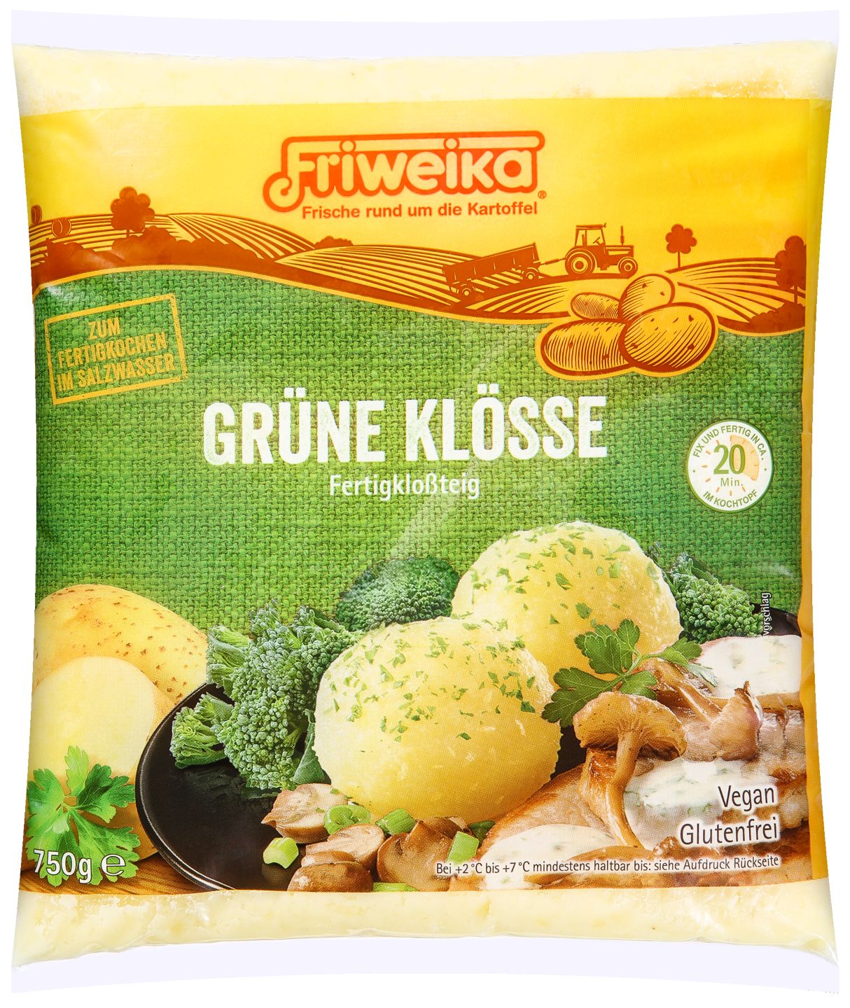 FRIWEIKA Grüne Klöße