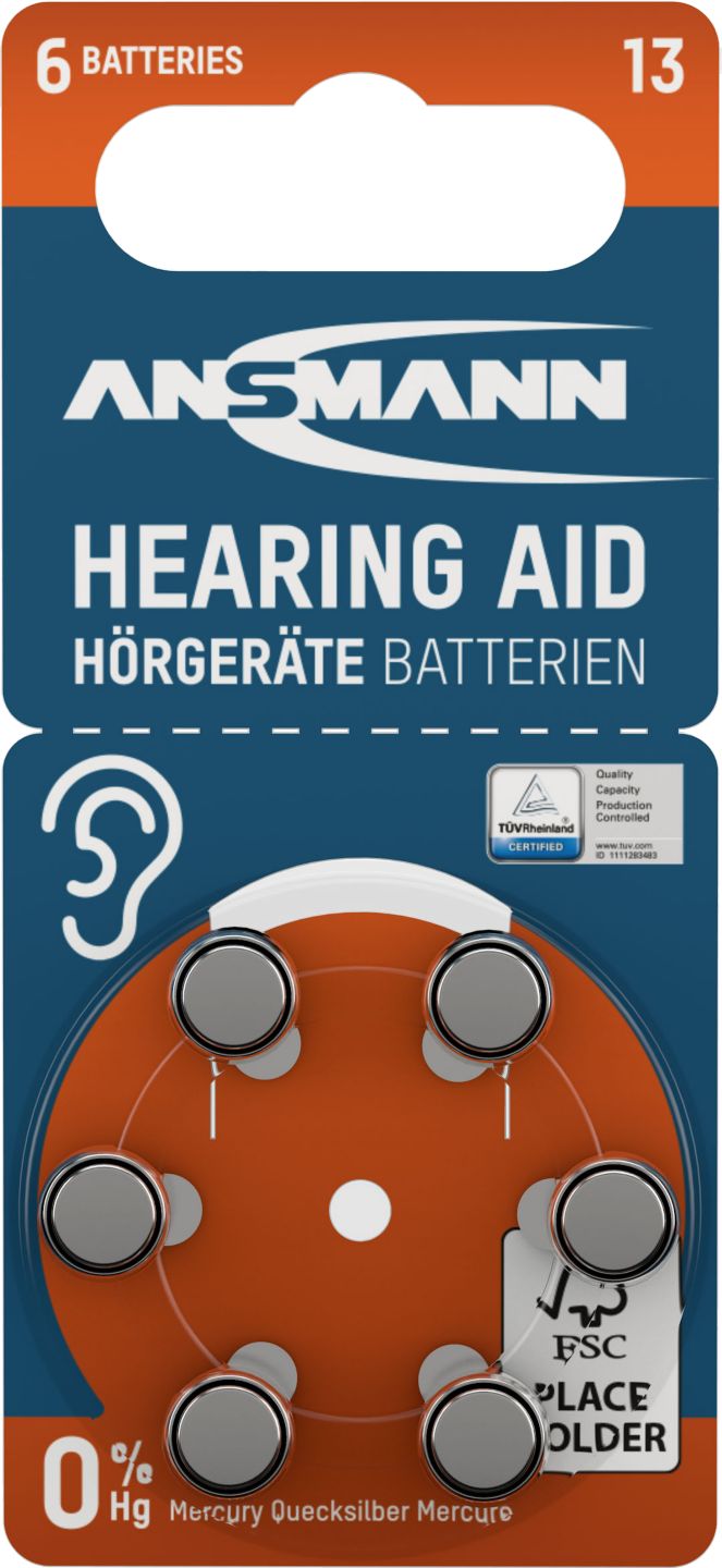Изображение на Ansmann Батерии за слухов апарат
