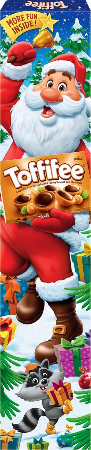 Toffifee Lískové ořechy v karamelu
Santa/Sob
