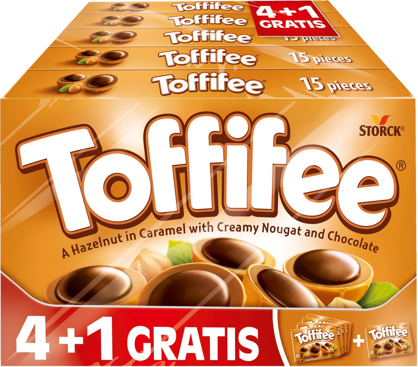 Toffifee Lískové ořechy
v karamelu