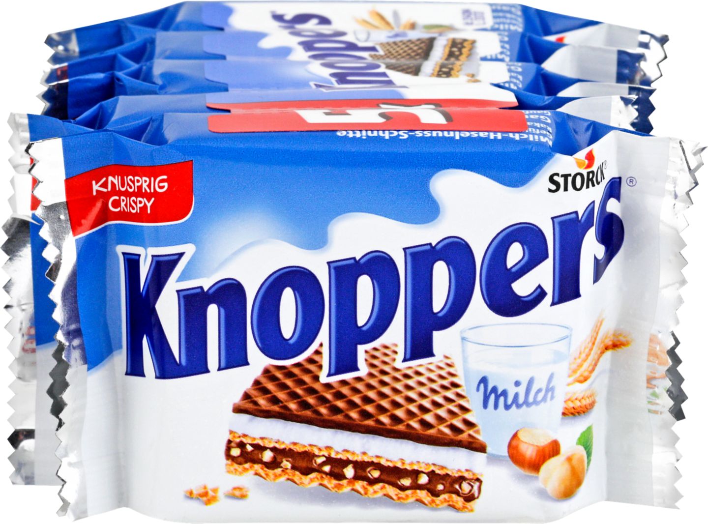 Knoppers Plněné oplatky