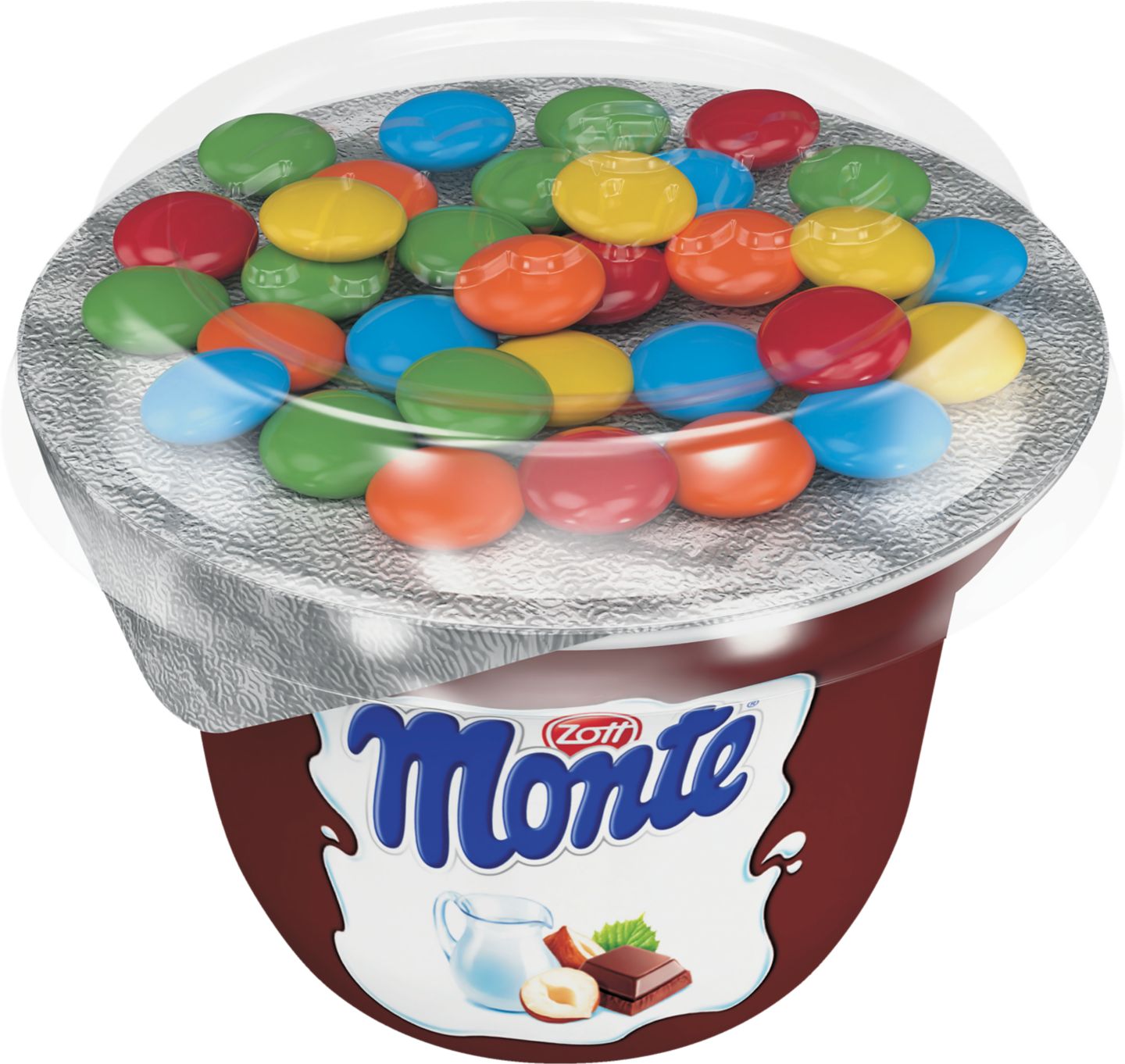 Zott Monte Cup
dražé/čokoládové kuličky