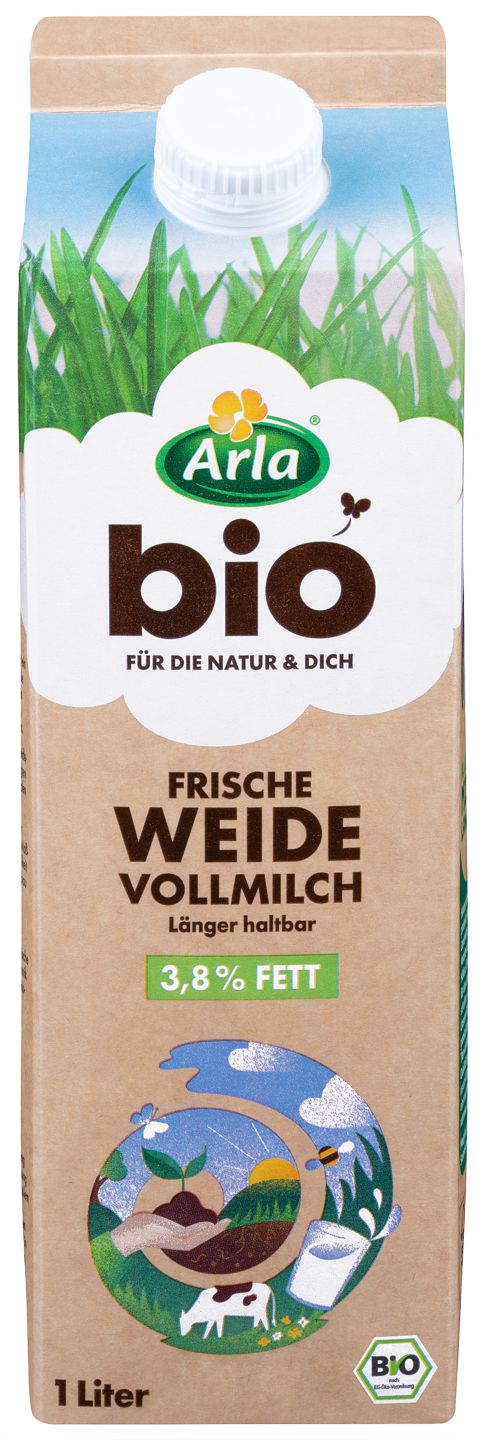 ARLA Bio-Weidemilch, 3,8 % Fett