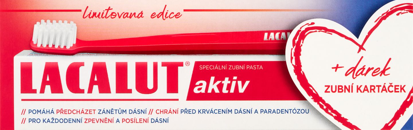 Lacalut aktiv Limitovaná edice