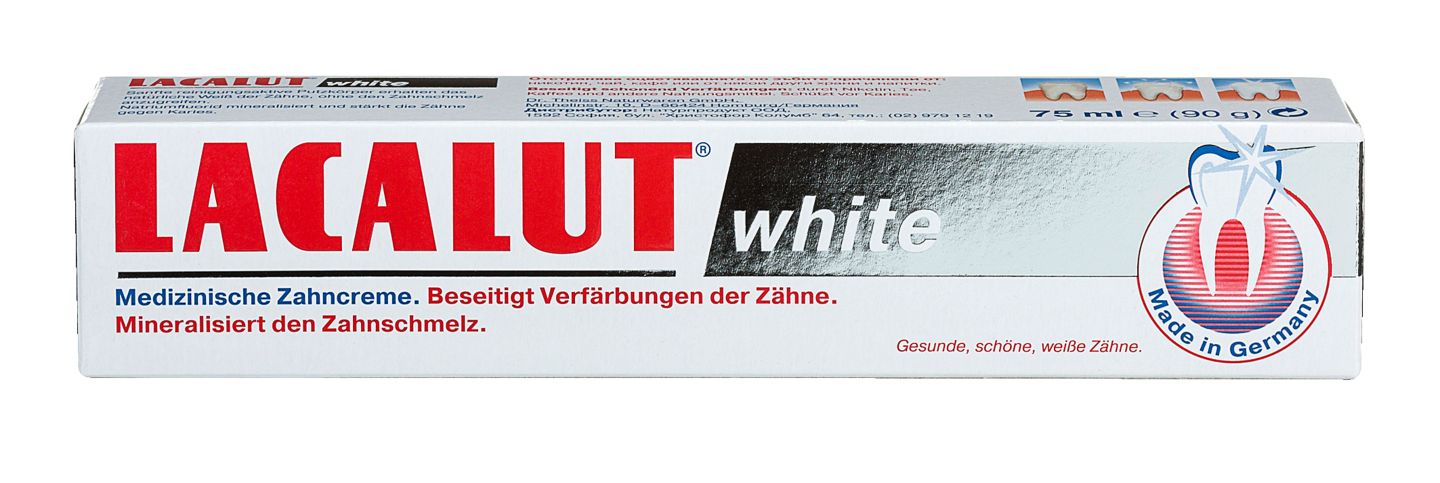 Изображение на Lacalut Паста за зъби
White