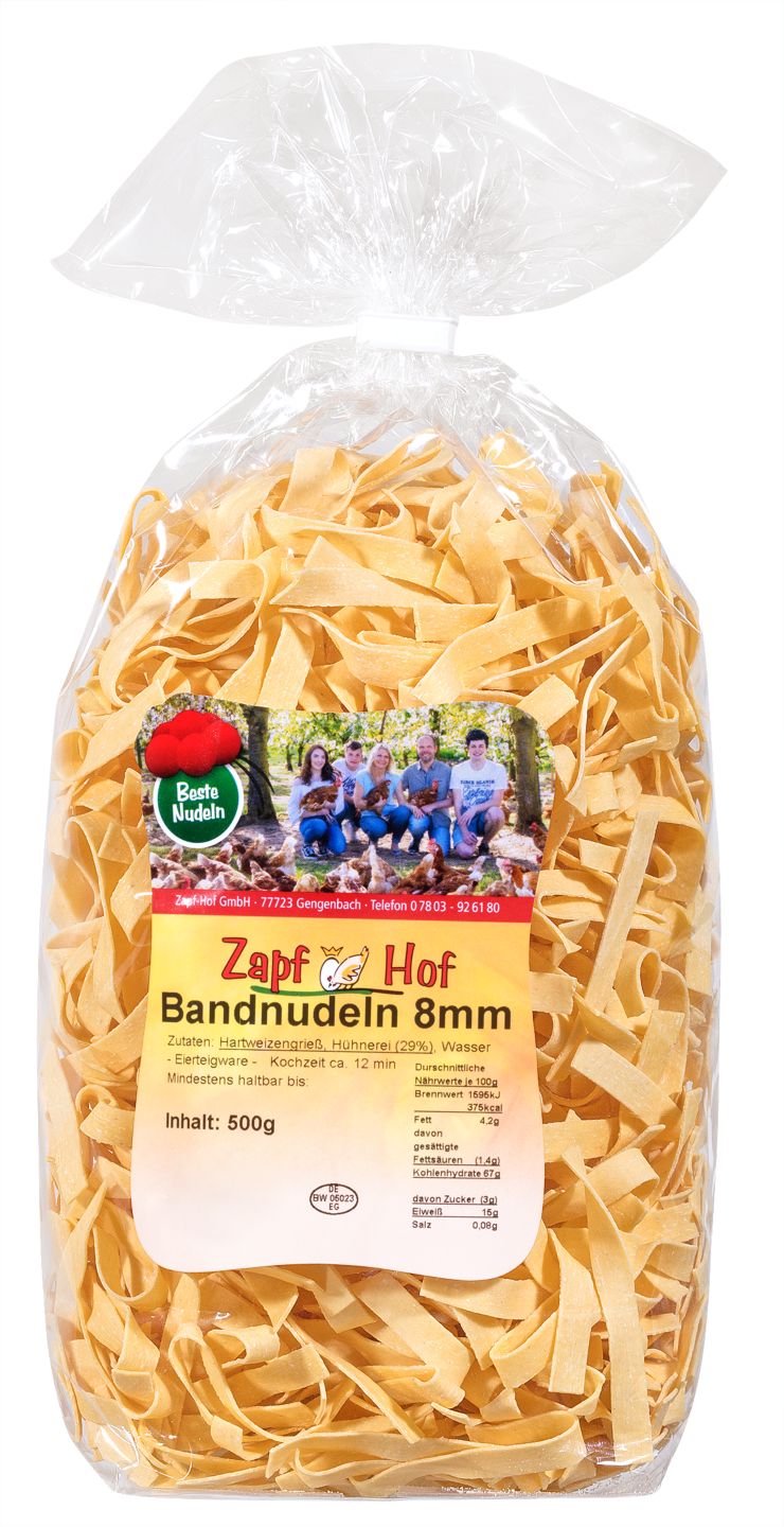 ZAPF HOF Frischei-Nudeln