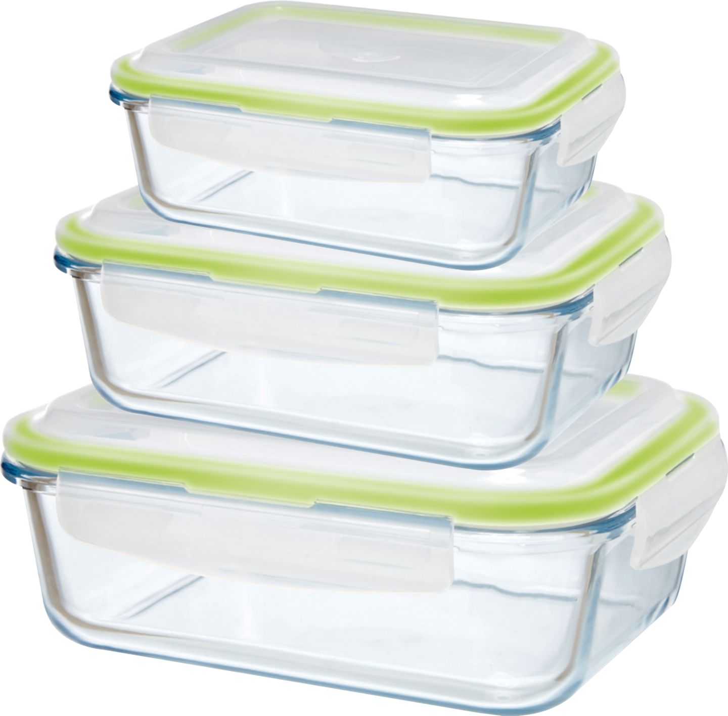 Sada dóz skleněná