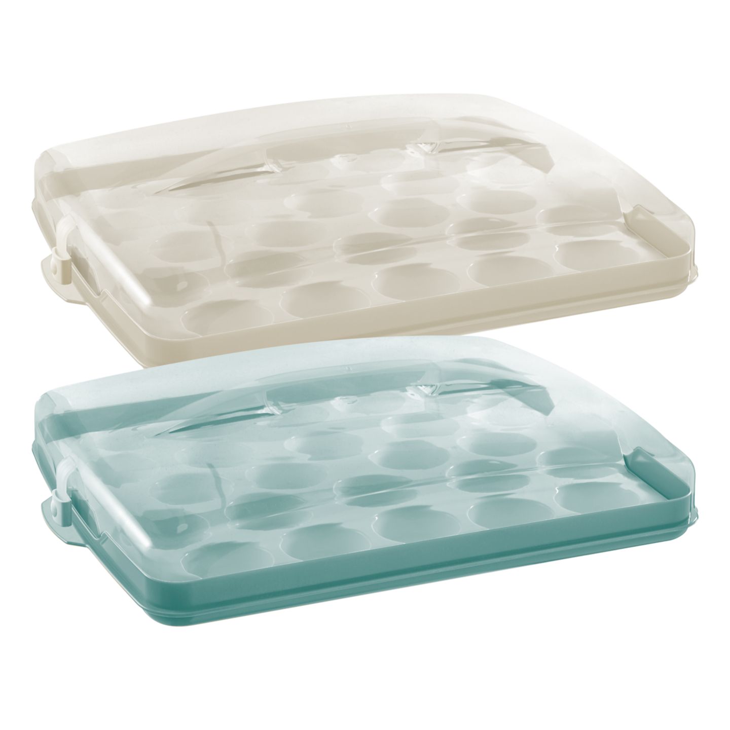 Blechkuchen-Container mit Muffins-Einsatz