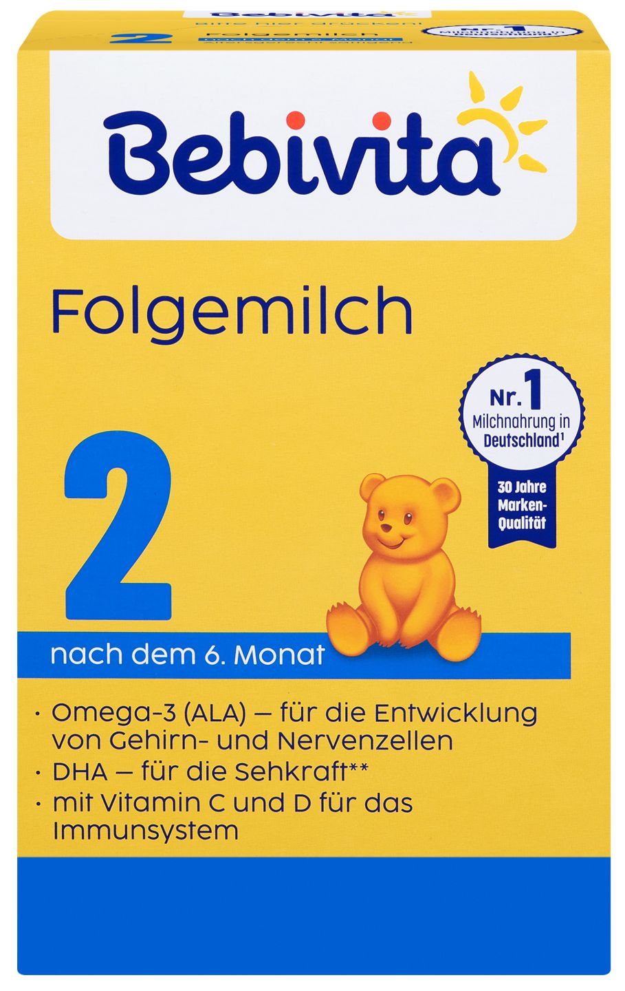 BEBIVITA Folgemilch 2 oder 3