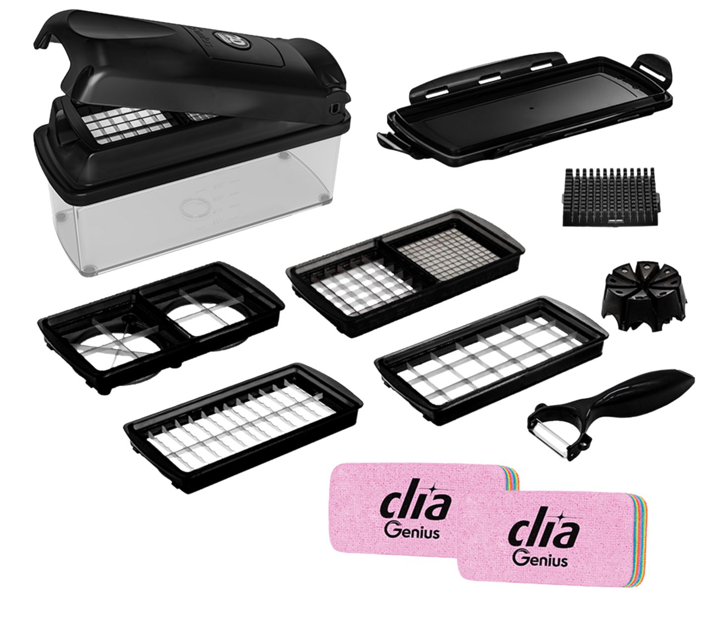 GENIUS Obst-/Gemüseschneider-Set »Nicer Dicer Plus«