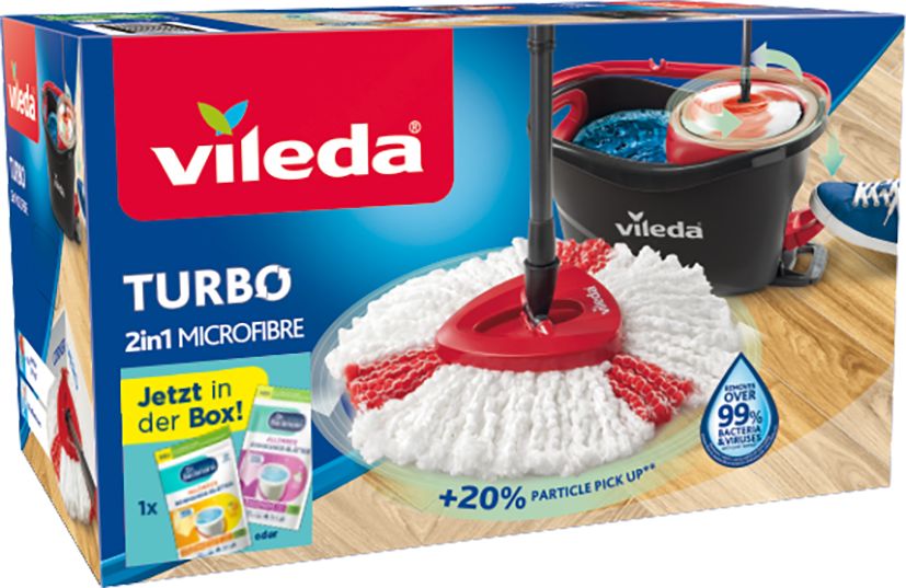 VILEDA 2-in-1-Komplett-Set »TURBO«