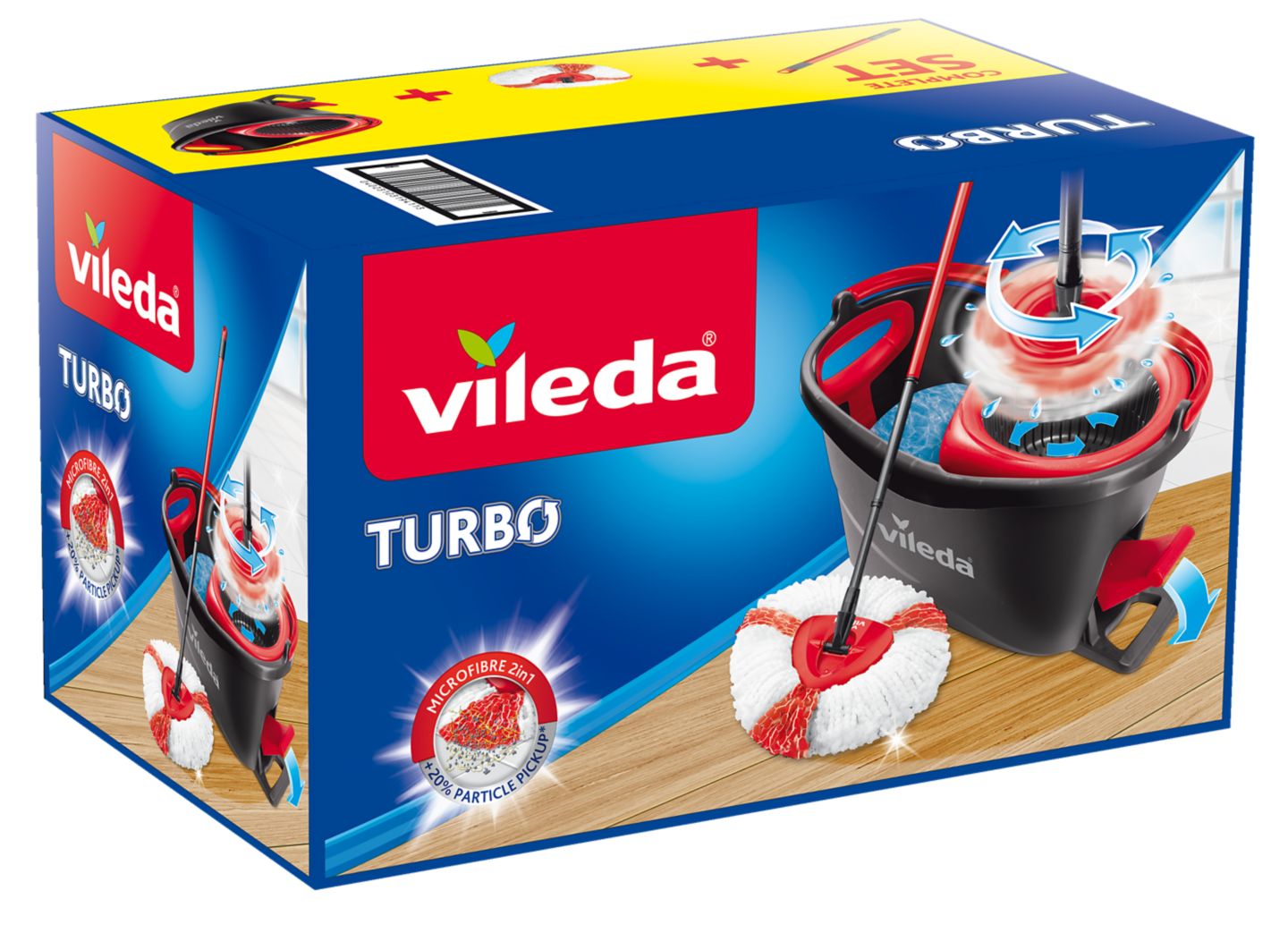 VILEDA 2-in-1-Komplett-Set »TURBO«