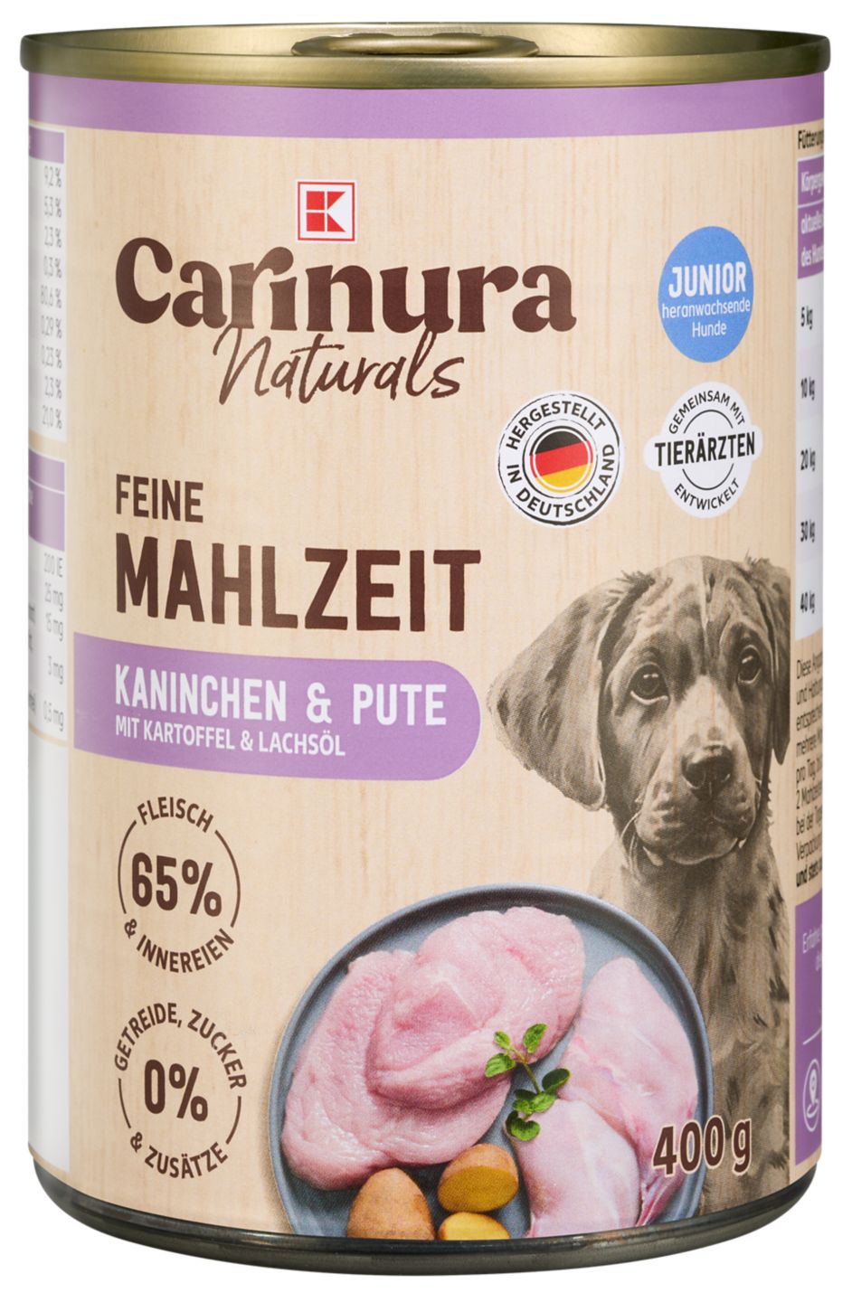 K-Carinura Naturals Konzerva pre psy